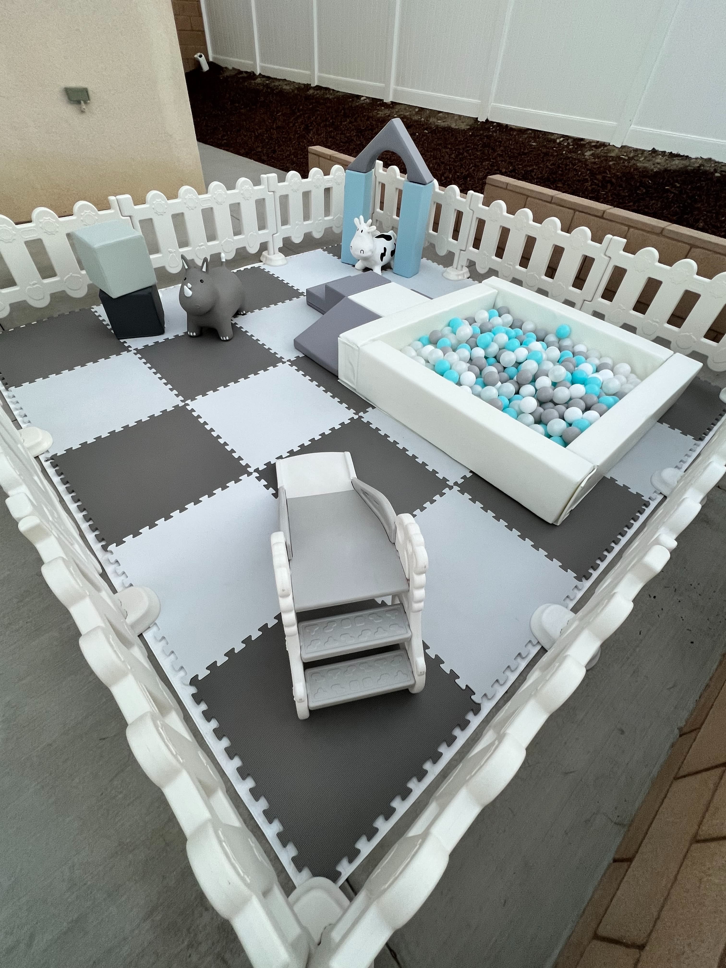 Soft play setup — private party